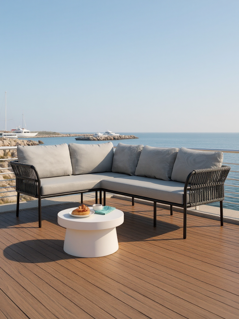 Malaga Garten Ecklounge Set (4-Sitzer)