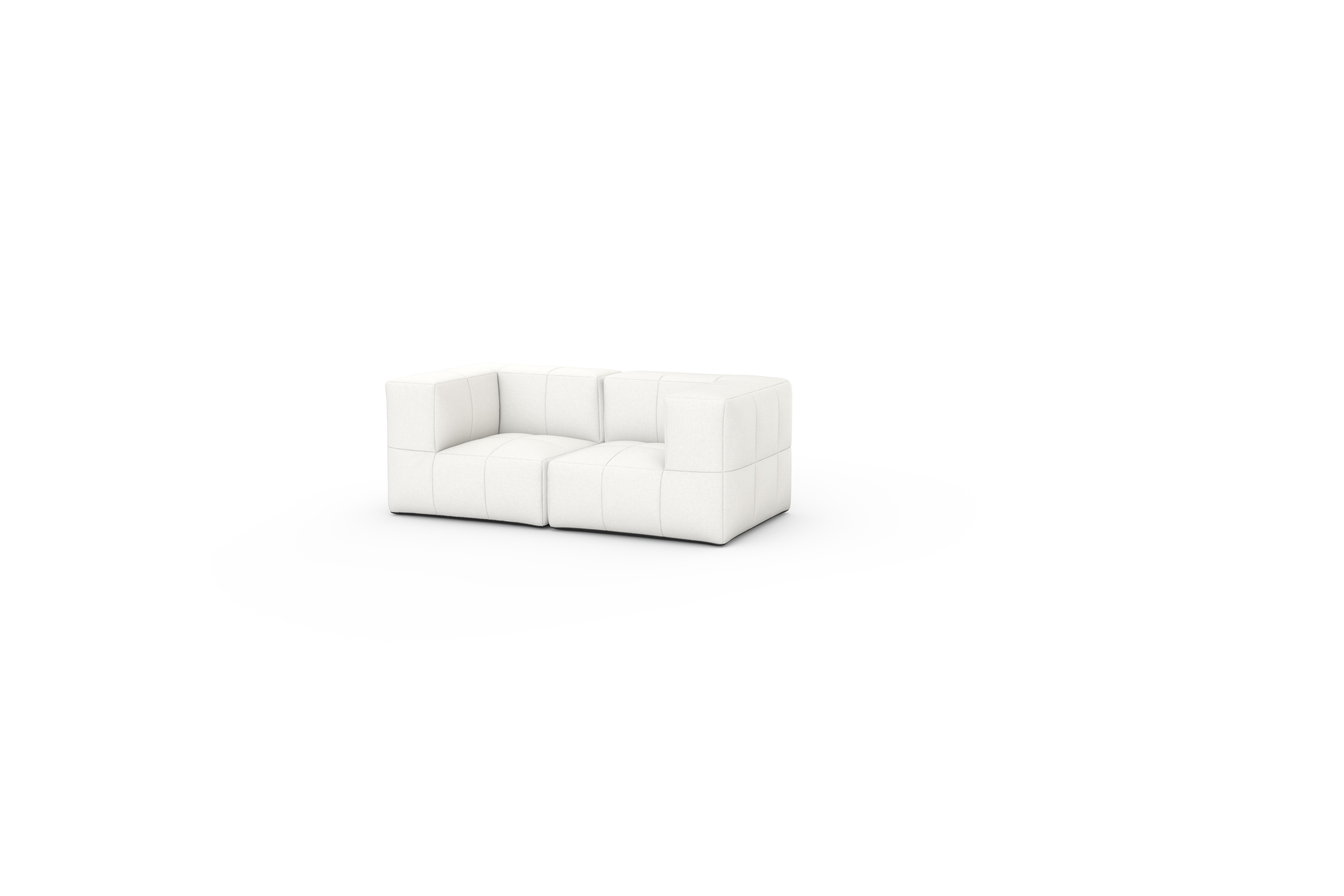 Modulares Garten-Lounge-Set Marshmallow, 2er-Set