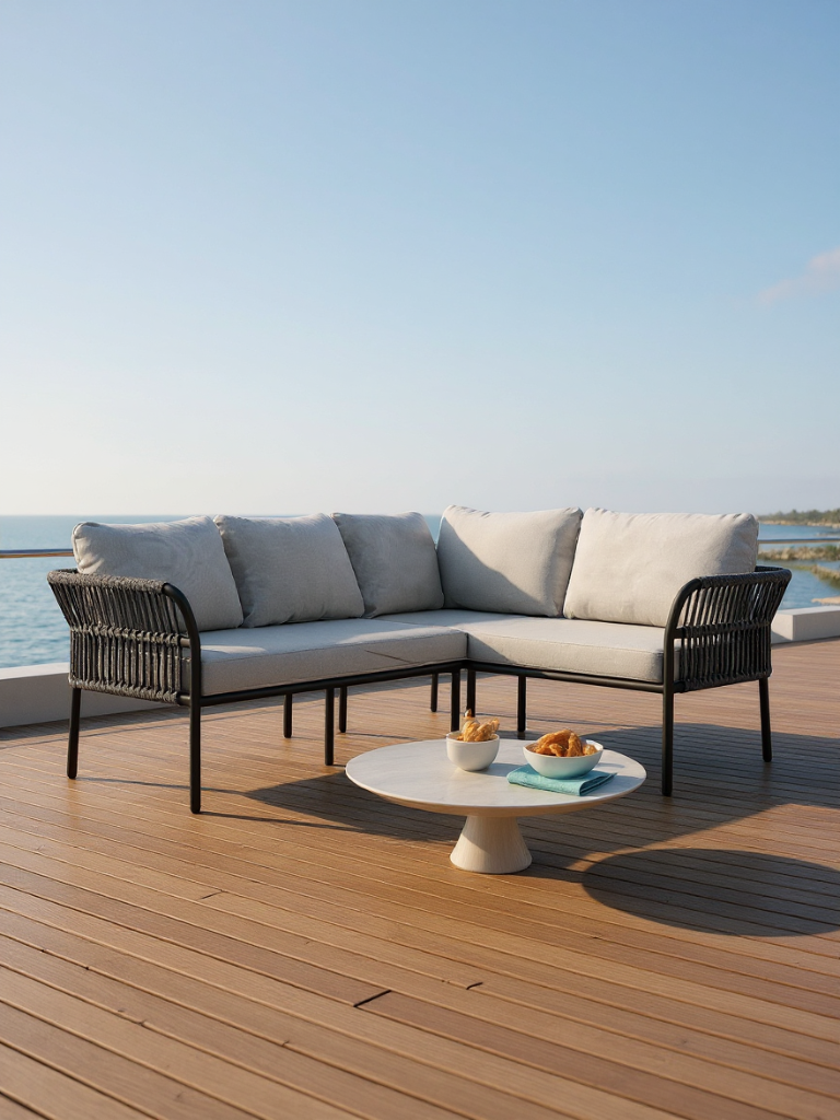 Malaga Garten Ecklounge Set (4-Sitzer)