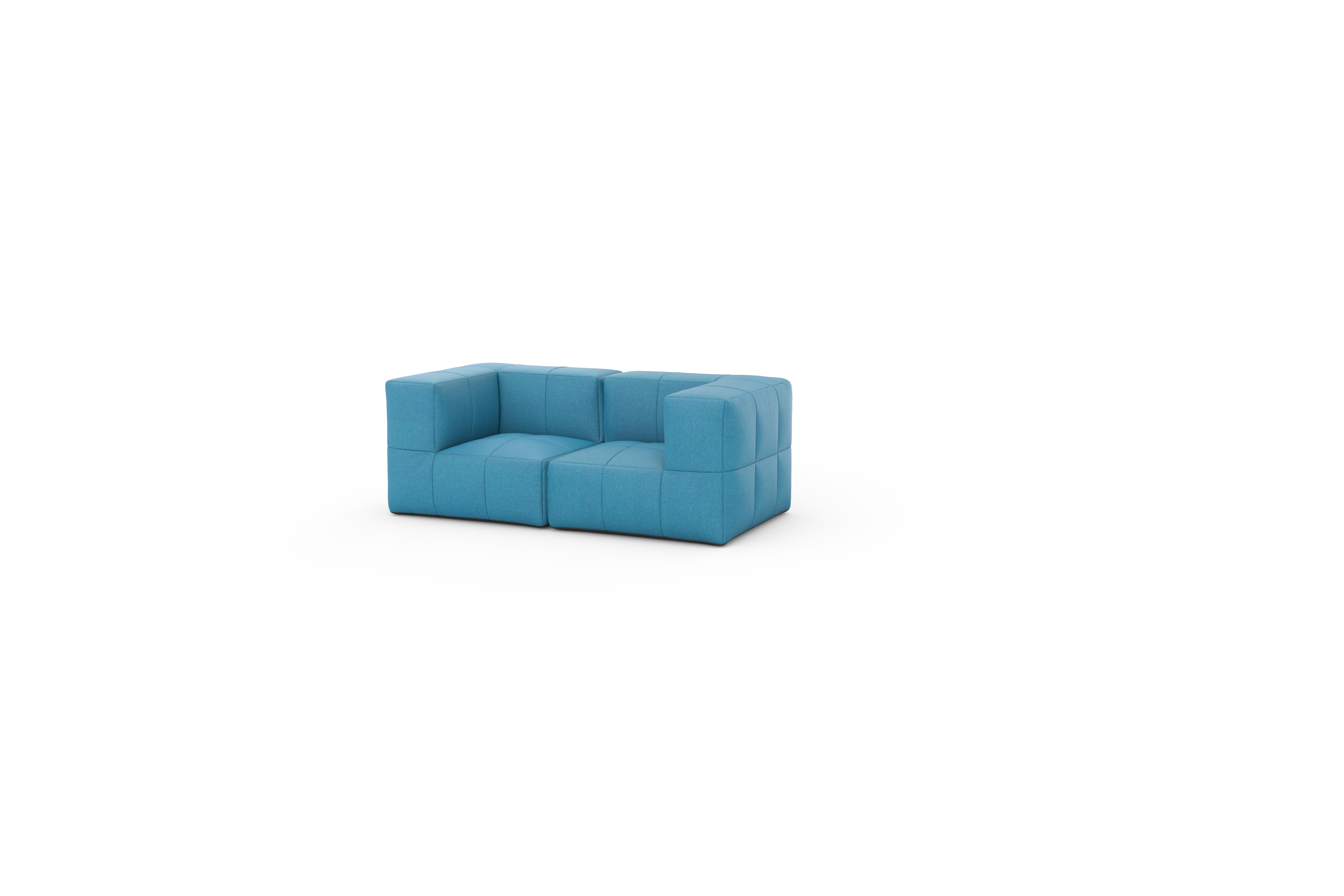 Modulares Garten-Lounge-Set Marshmallow, 2er-Set