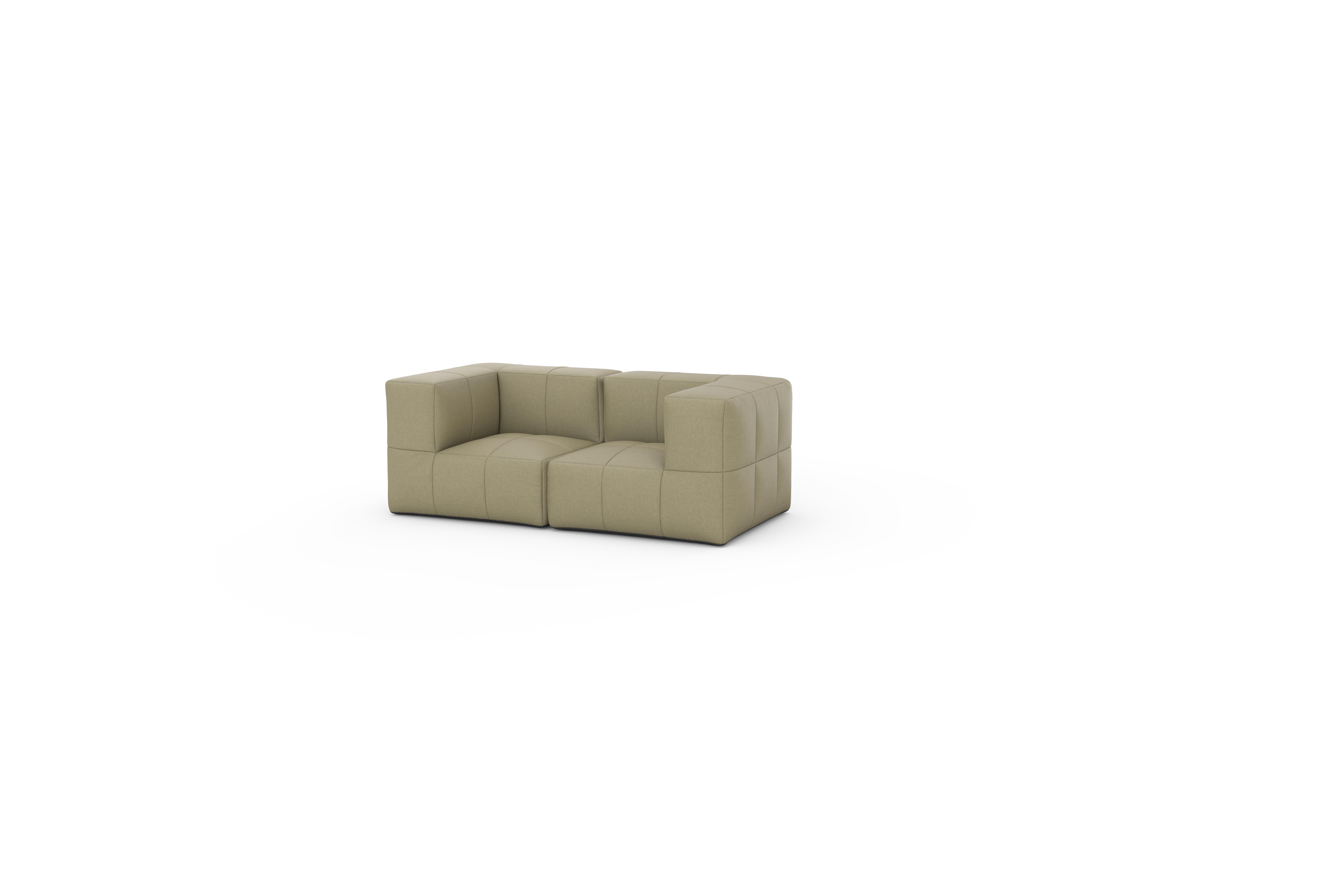 Modulares Garten-Lounge-Set Marshmallow, 2er-Set