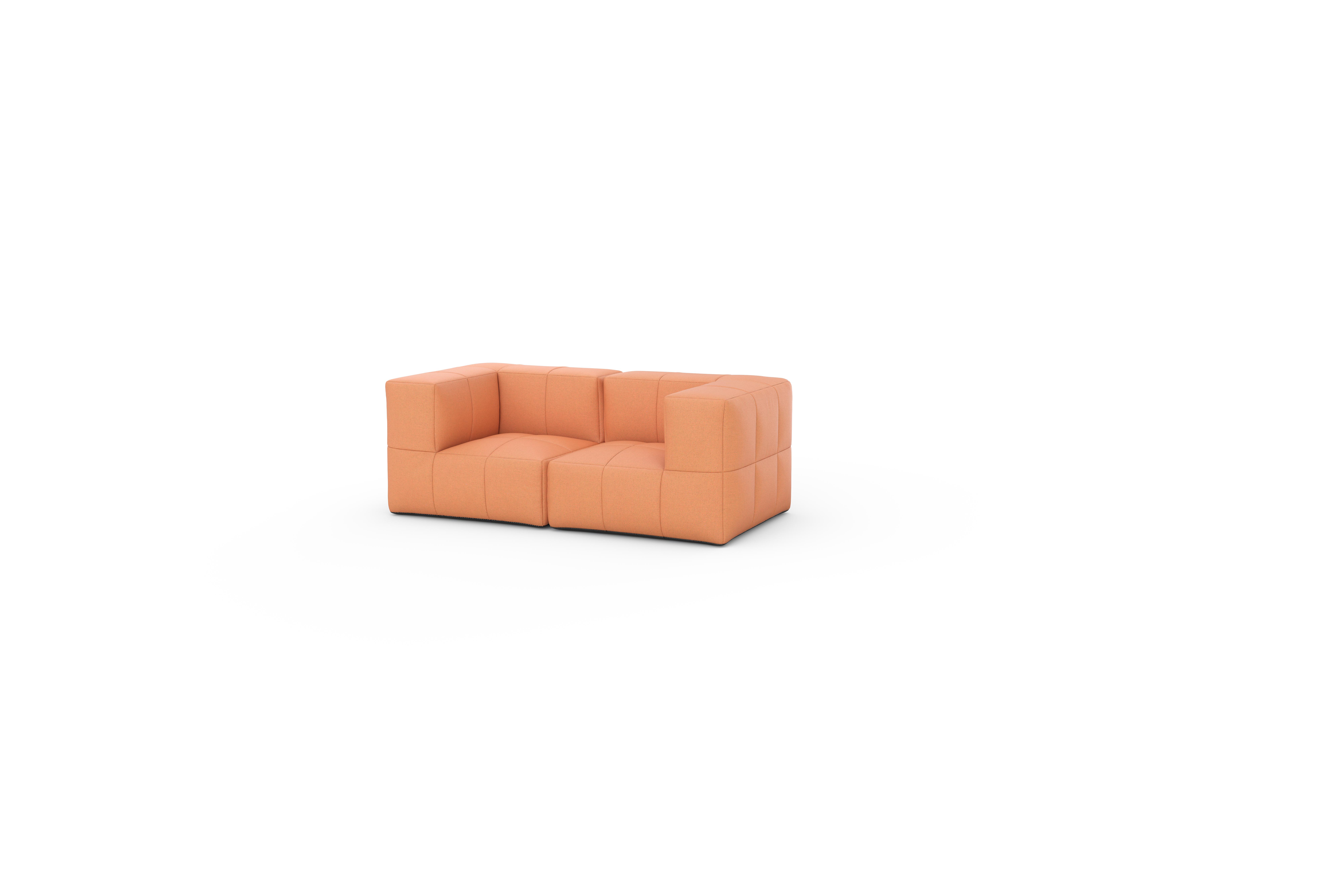 Modulares Garten-Lounge-Set Marshmallow, 2er-Set