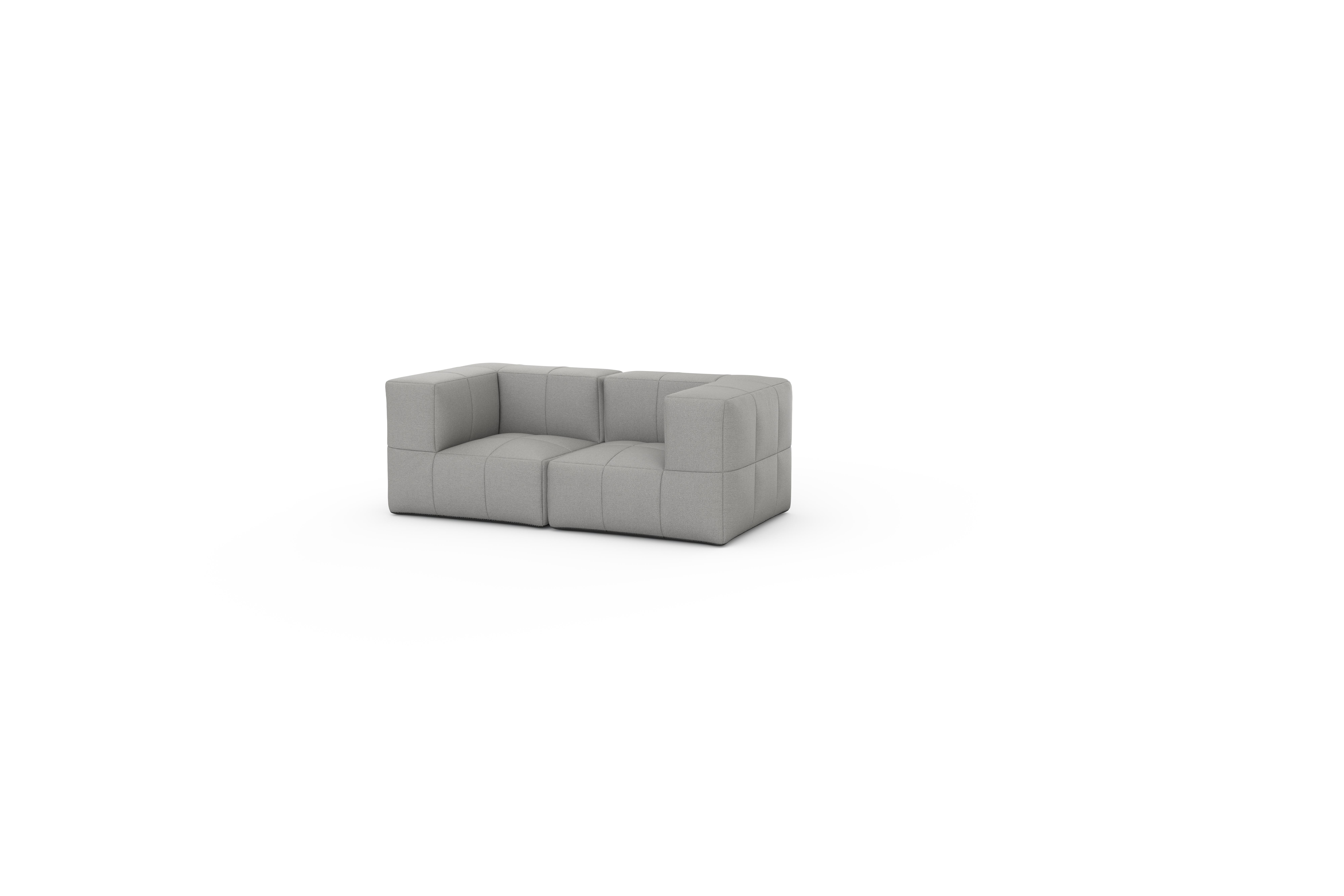 Modulares Garten-Lounge-Set Marshmallow, 2er-Set