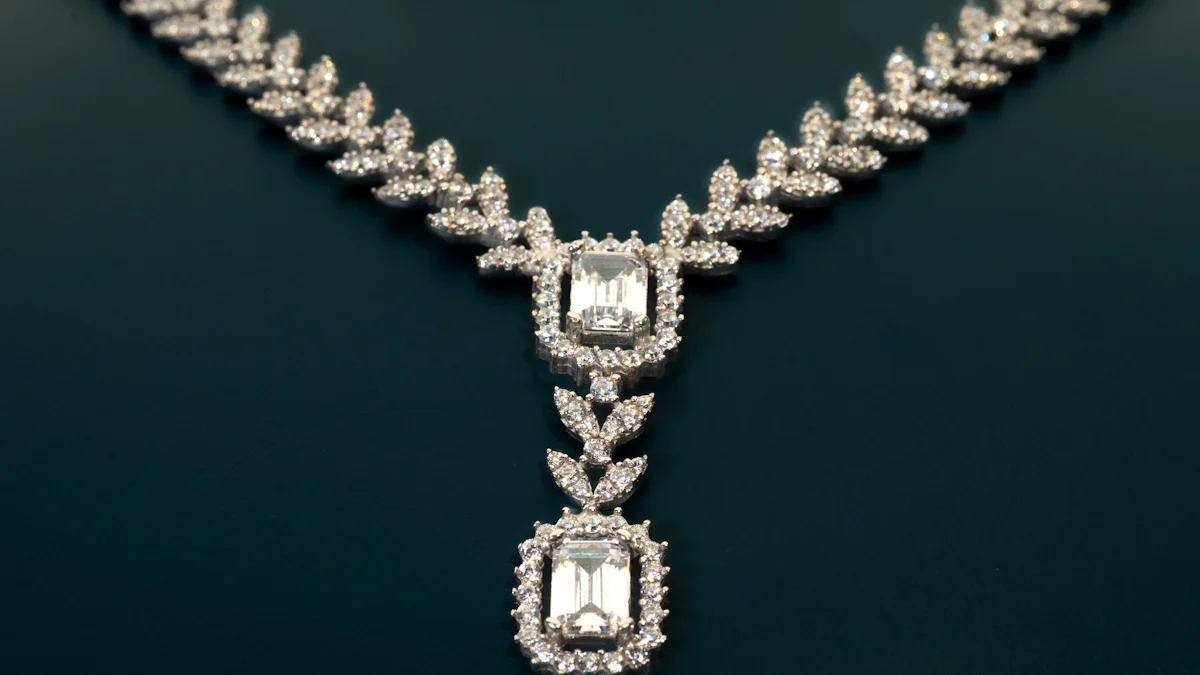 What is an Emerald Moissanite Necklace?