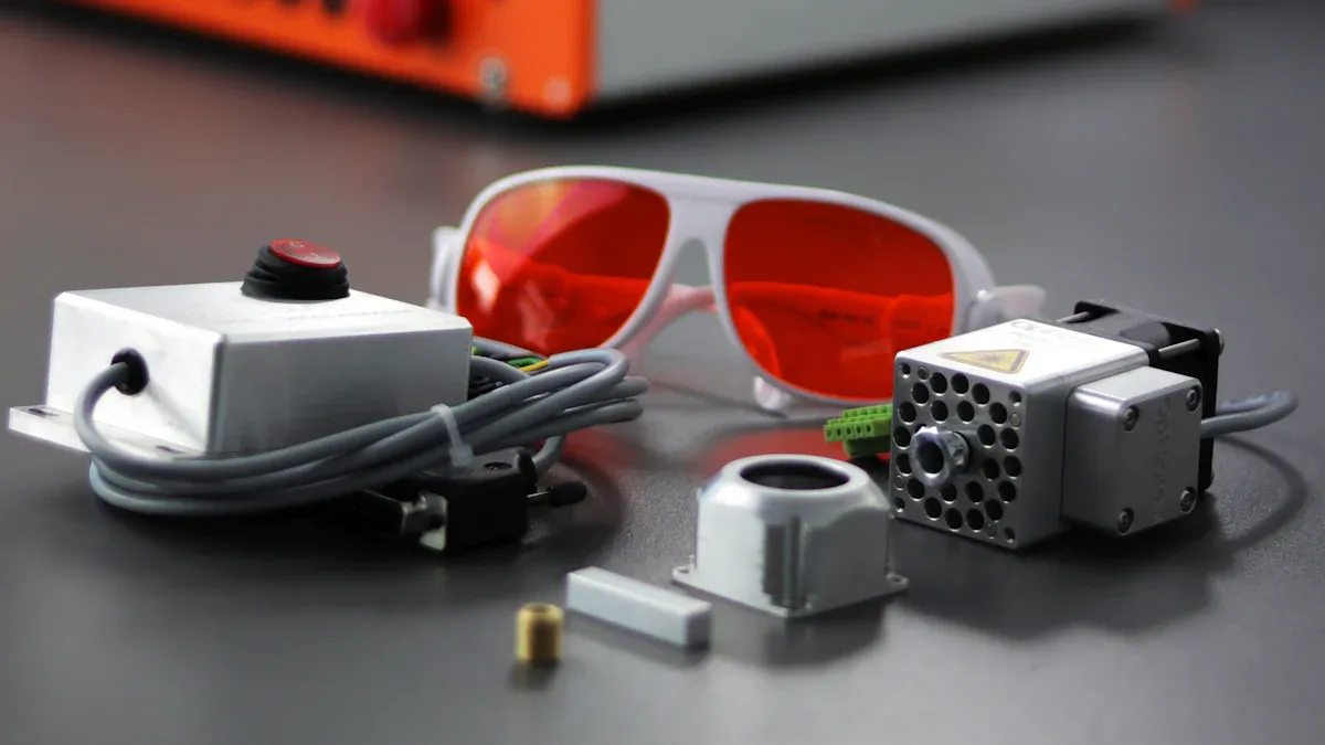 What are laser welding glasses