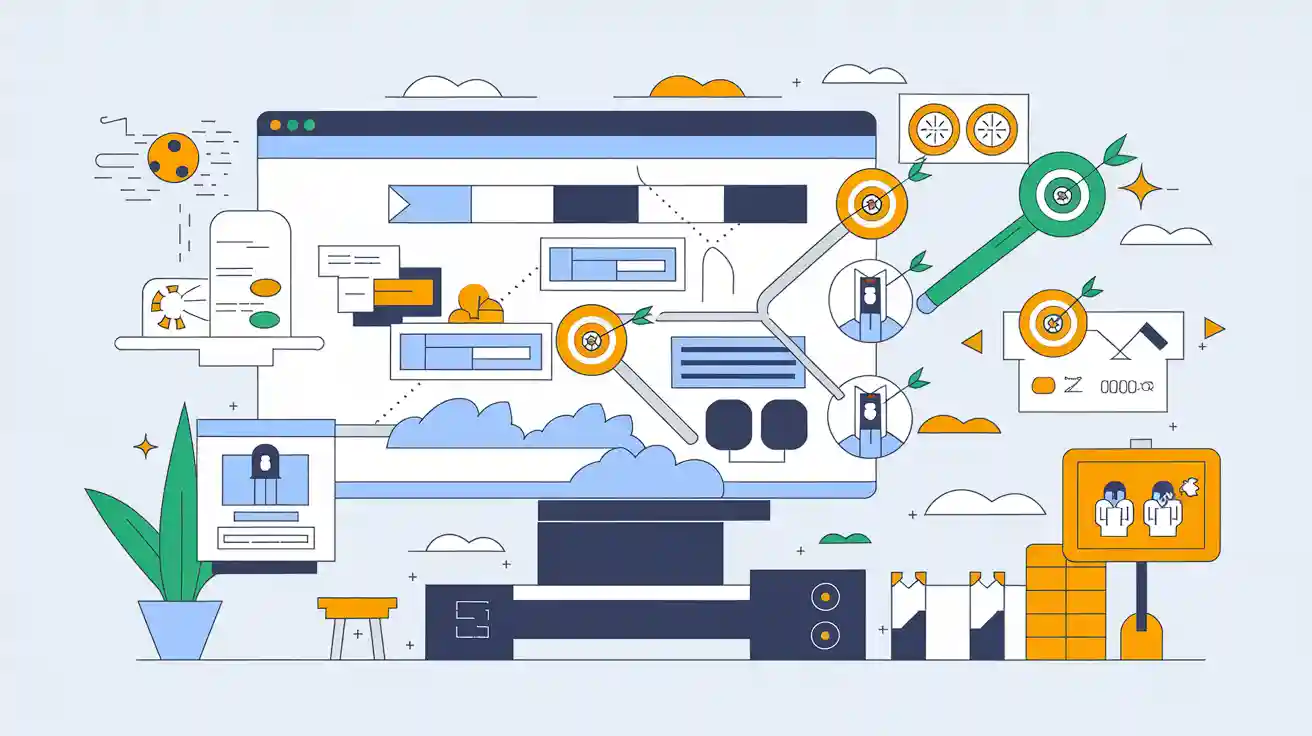 行動ターゲティング広告の仕組みイメージ