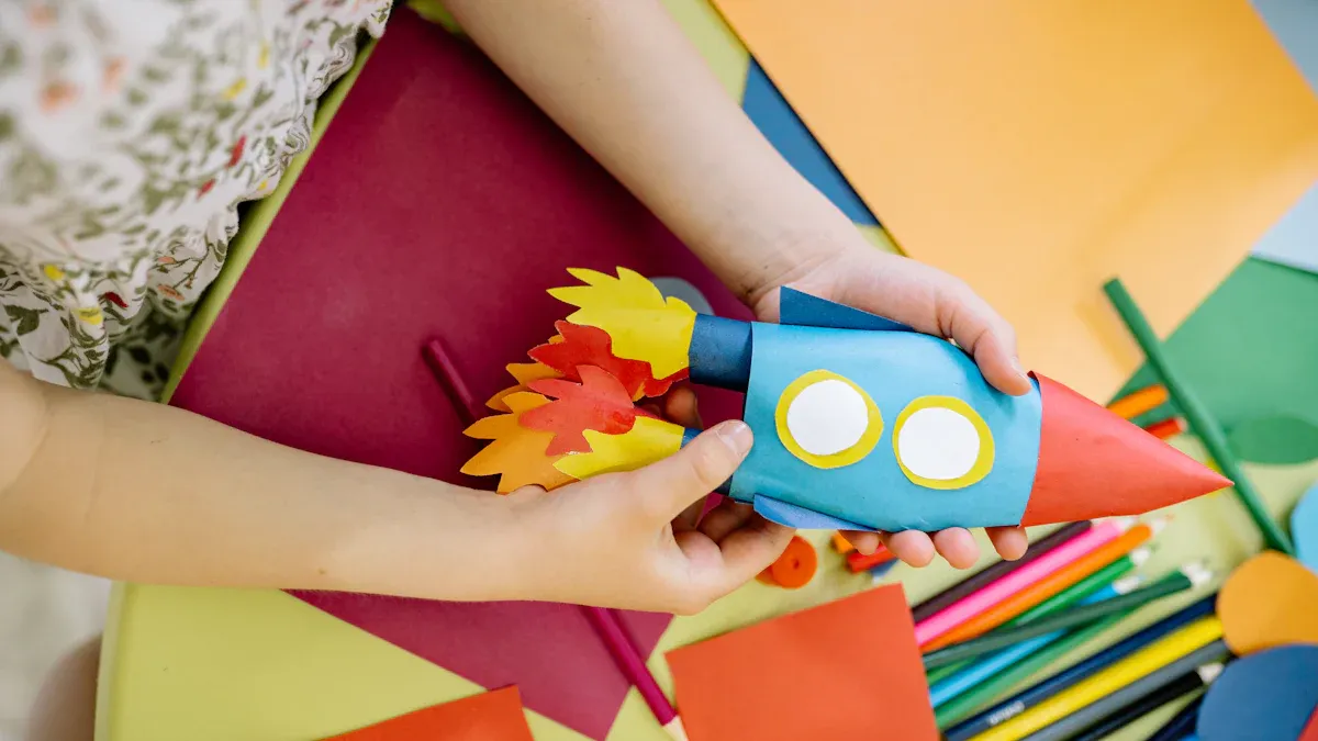Uses of Large Coloured Paper