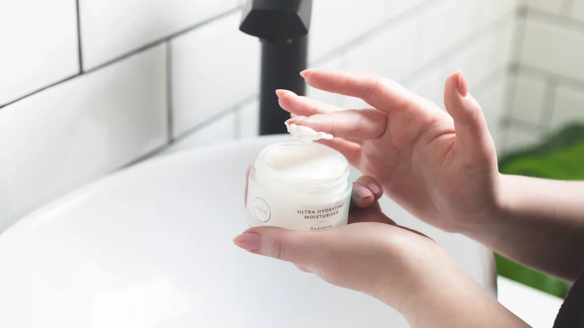 Applying Your All-day Nourishing face Cream