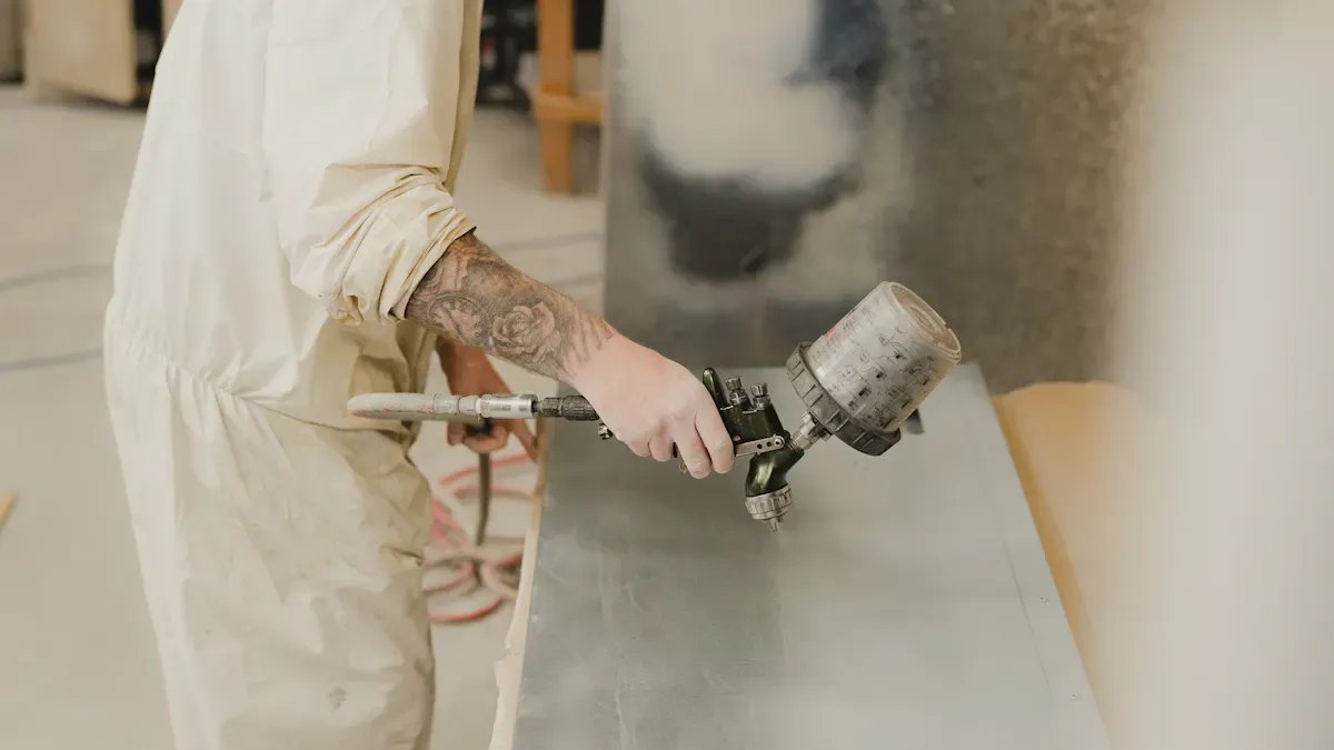 Application Techniques for Stainless Steel Spray Paint