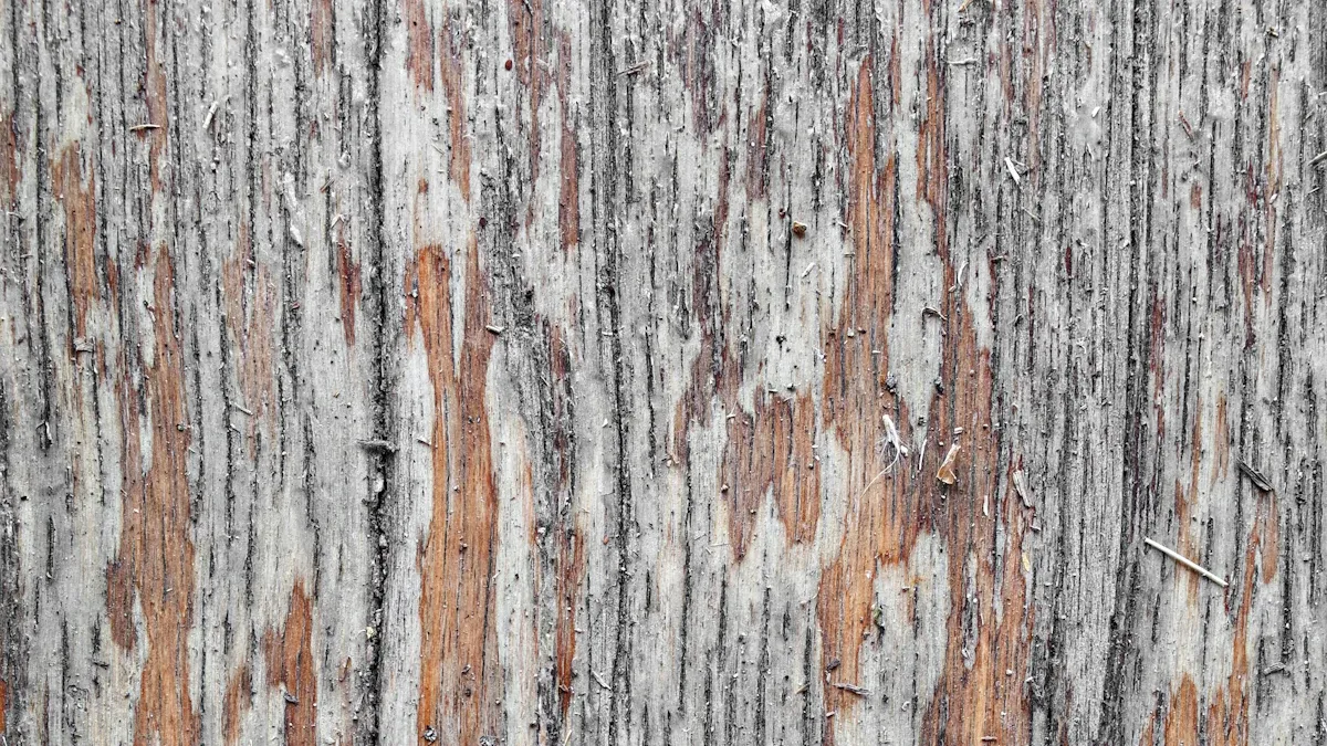 Distressed Wood Aesthetic