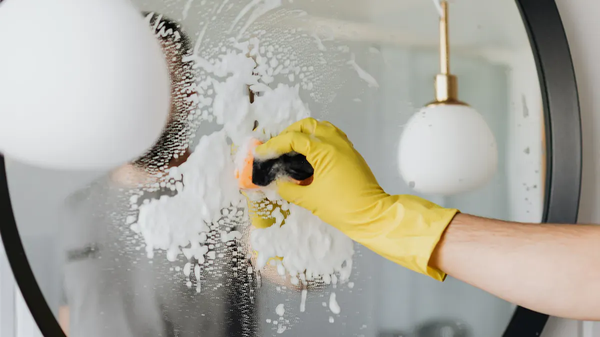 Materials for Reflective Mirror Spray Paint Projects