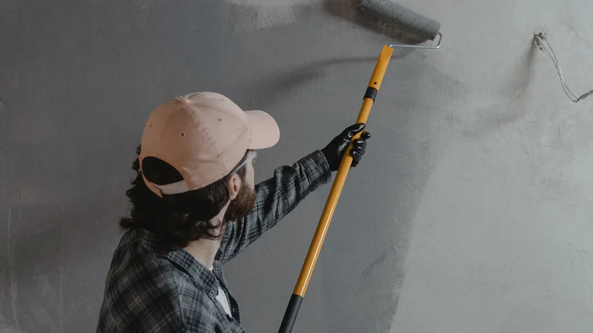 Applying Writeable Wall Coating