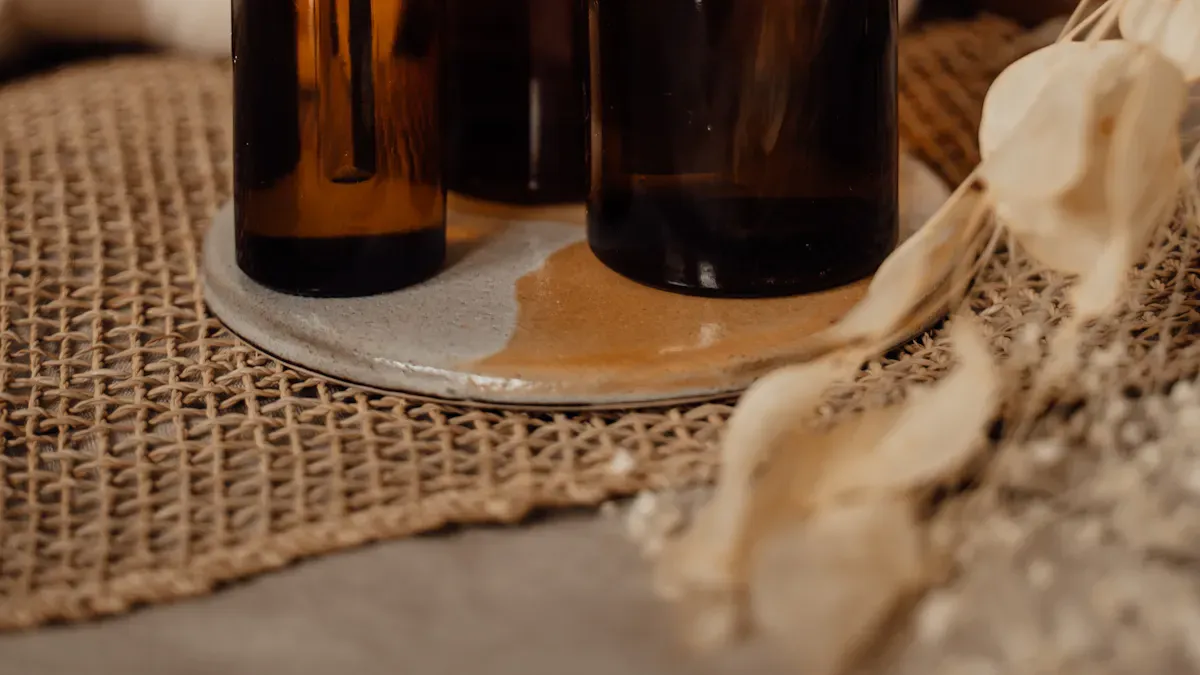 Small serum bottles for actives, trials, and travel
