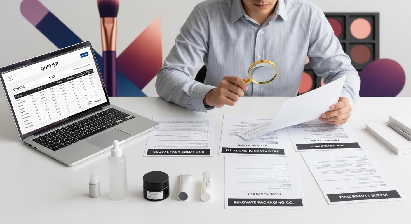 How to compare quotations from different cosmetic packaging suppliers