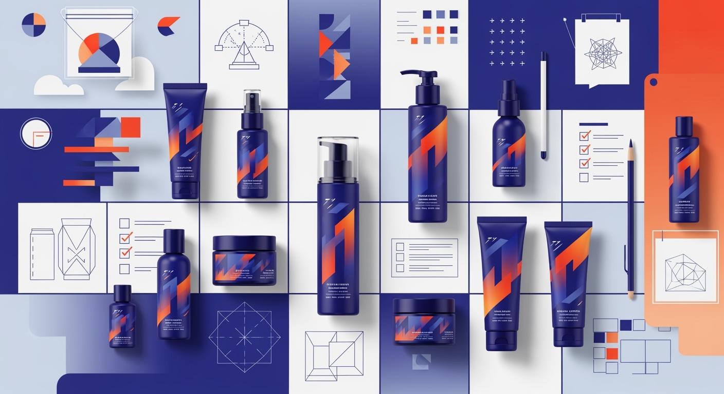 How to build a consistent packaging system across multiple skincare SKUs