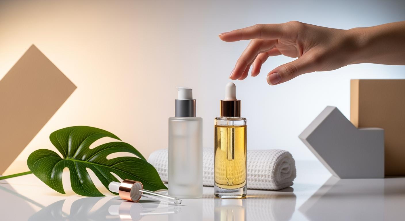 Frosted Finish and Clear Finish Differences for Modern Skincare Brands