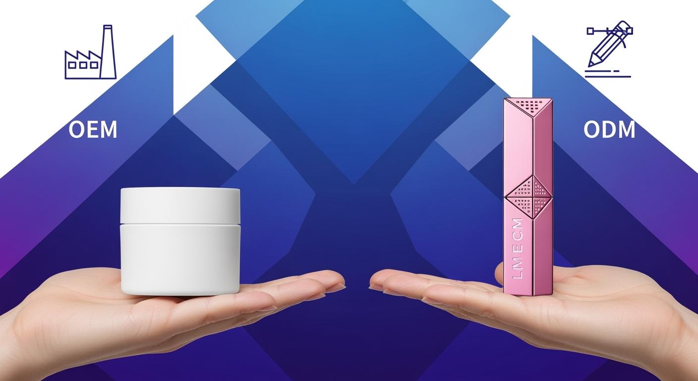 OEM vs ODM cosmetic packaging: what’s the difference