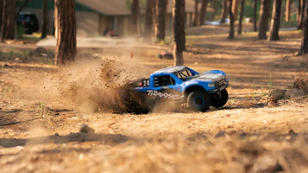 Never miss a drift with High-Speed Brushed Motor RC cars