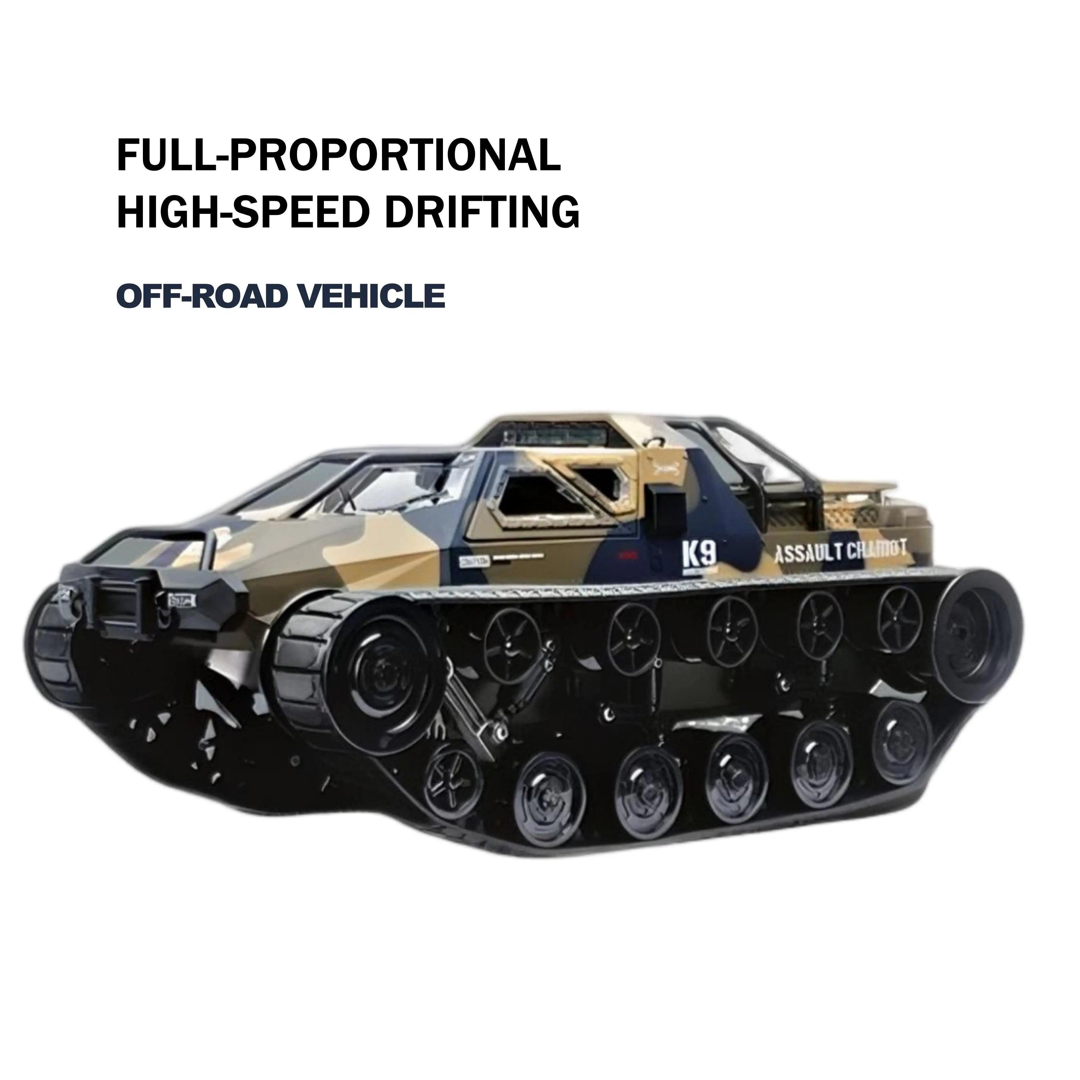 User experiencing Motion RC Tanks outdoor driving