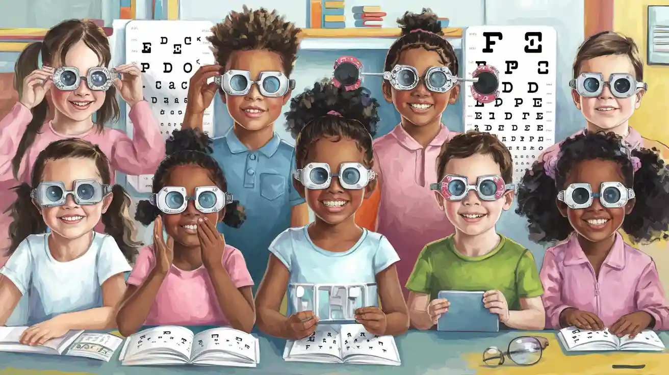 Performance Comparison of Modern Spectacles for Myopia in Children