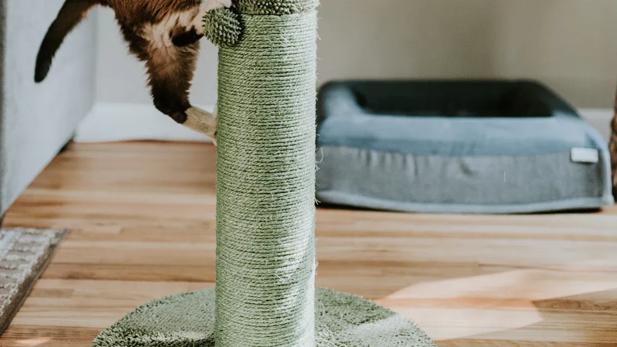 Materials and Safety in a Cat Tower