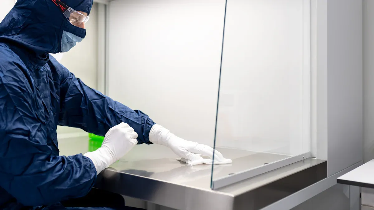 Types of Laminar Flow Hoods and Cleaning Implications