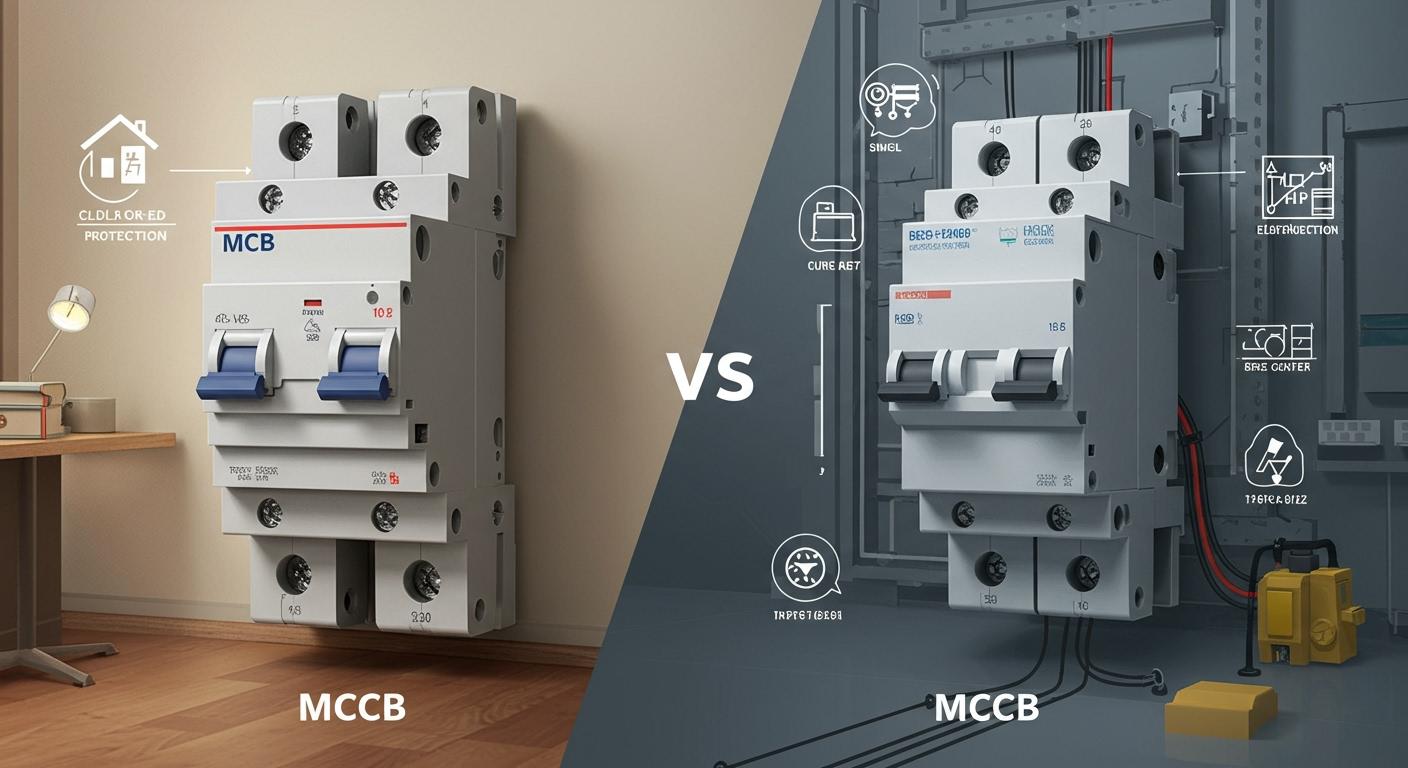 MCB vs MCCB Key Features and Best Use Cases Explained