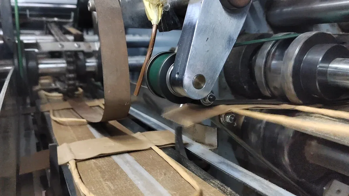 The Compact Design and Benefits of Small Paper Bag Making Machine
