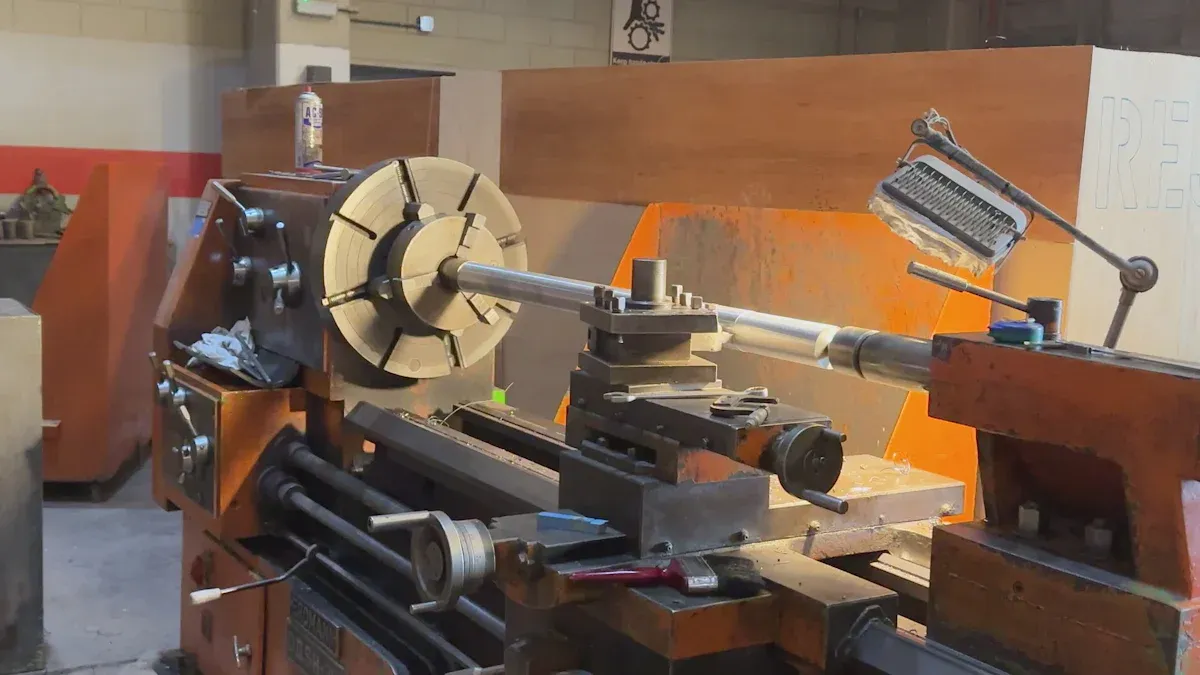 CNC Flat Bed Lathe