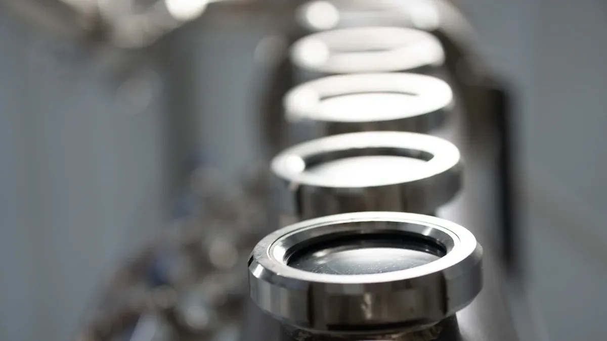 Stainless steel flange surprises with strength