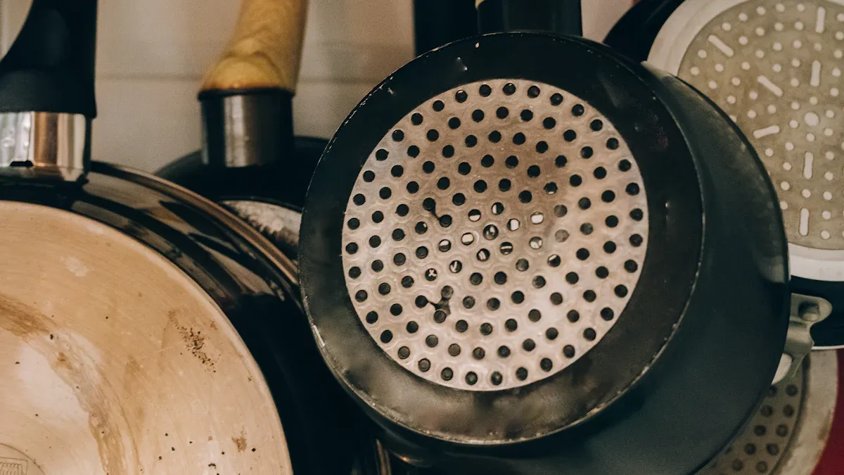 Safe Materials in Frying Pan Non Stick Coating
