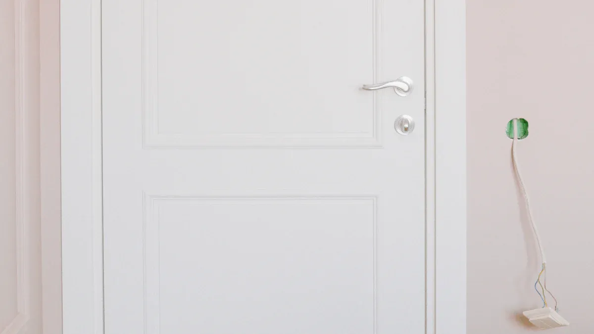 White Primed Door Features
