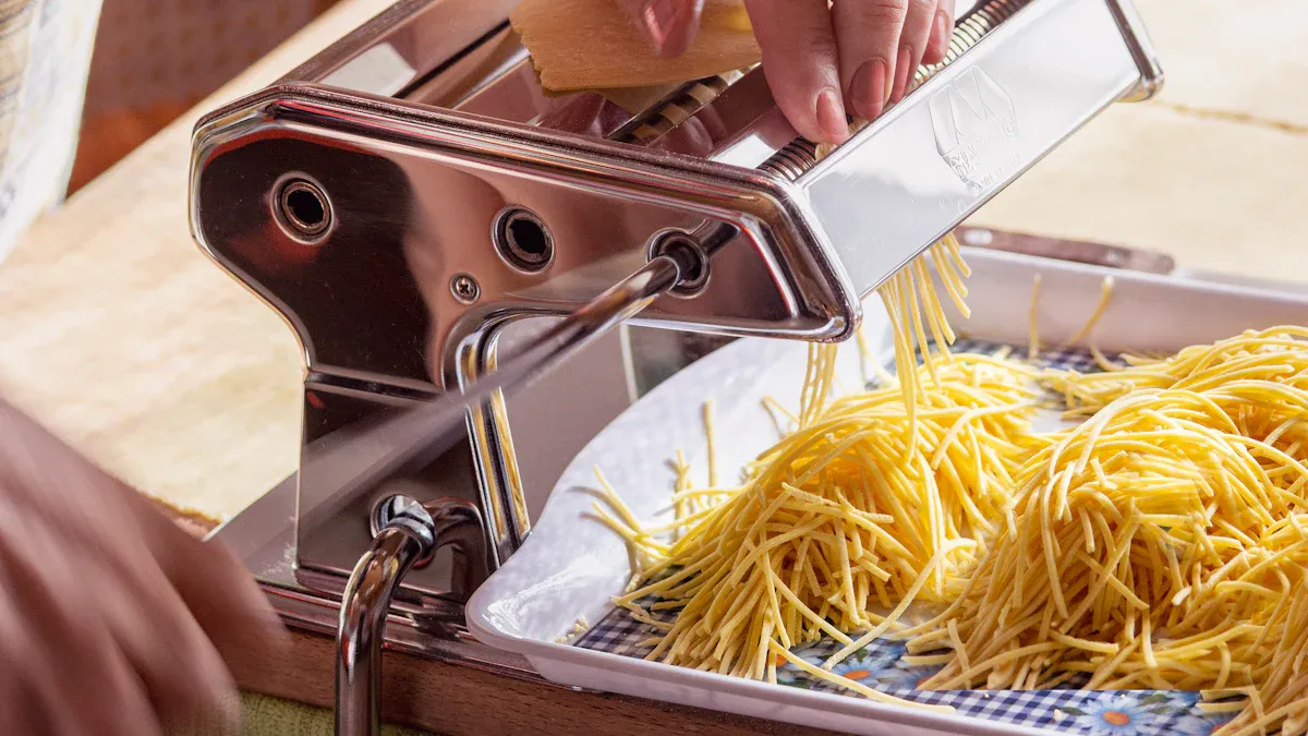 Instant Noodle Production: Cooling, Seasoning, Packaging