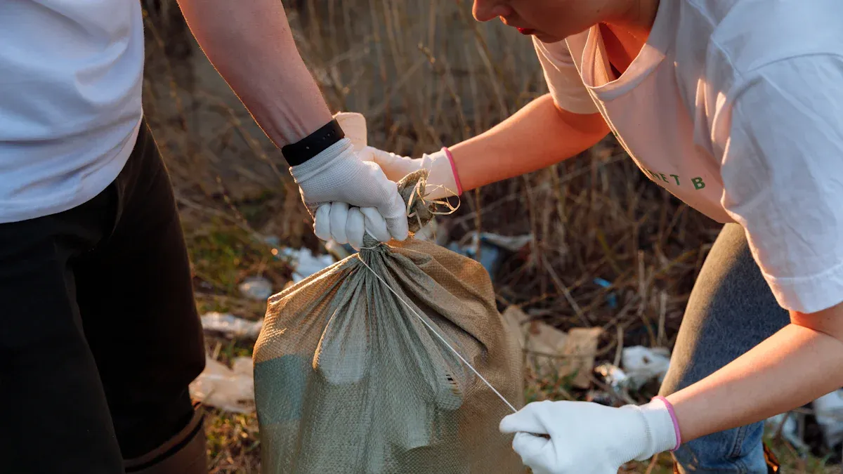 Properly Dispose of Compostable Bags
