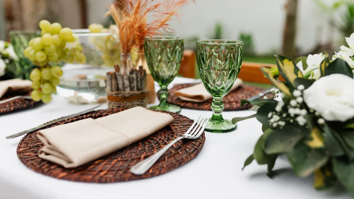 Dining Experience with Compostable Plates