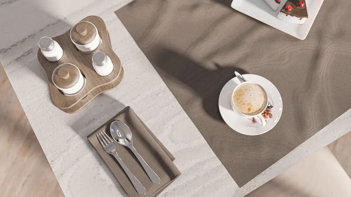 Square Plate Set Benefits for Parties