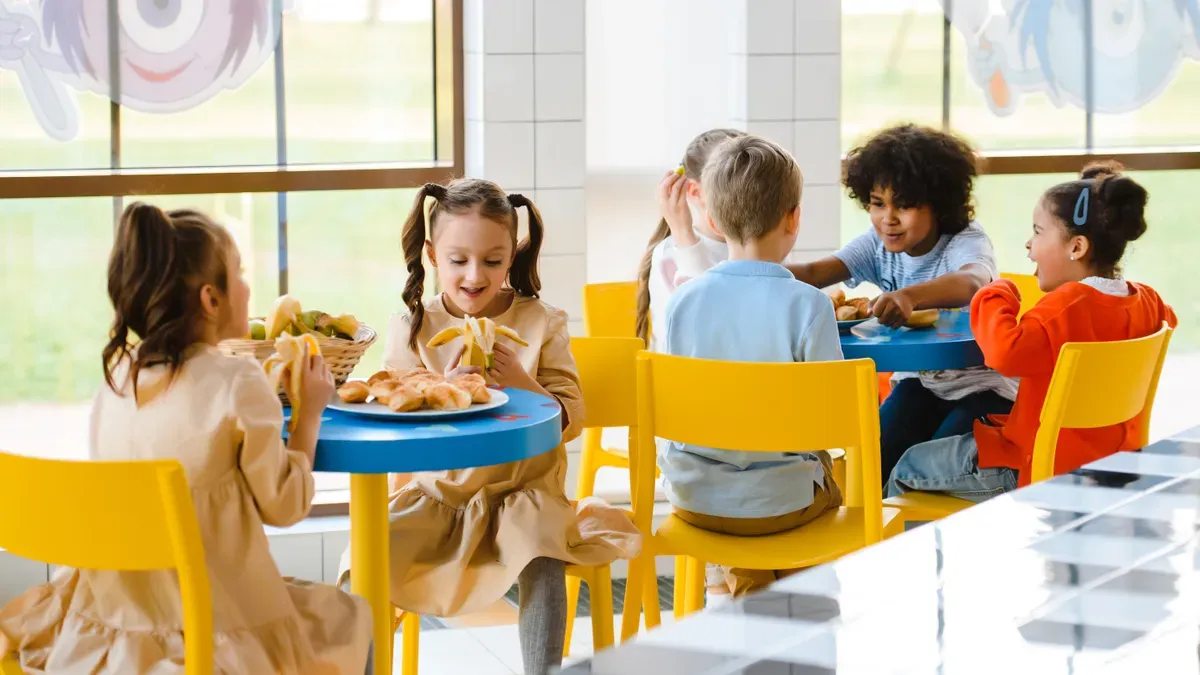 Microplastic-Free Childhoods in School Cafeterias