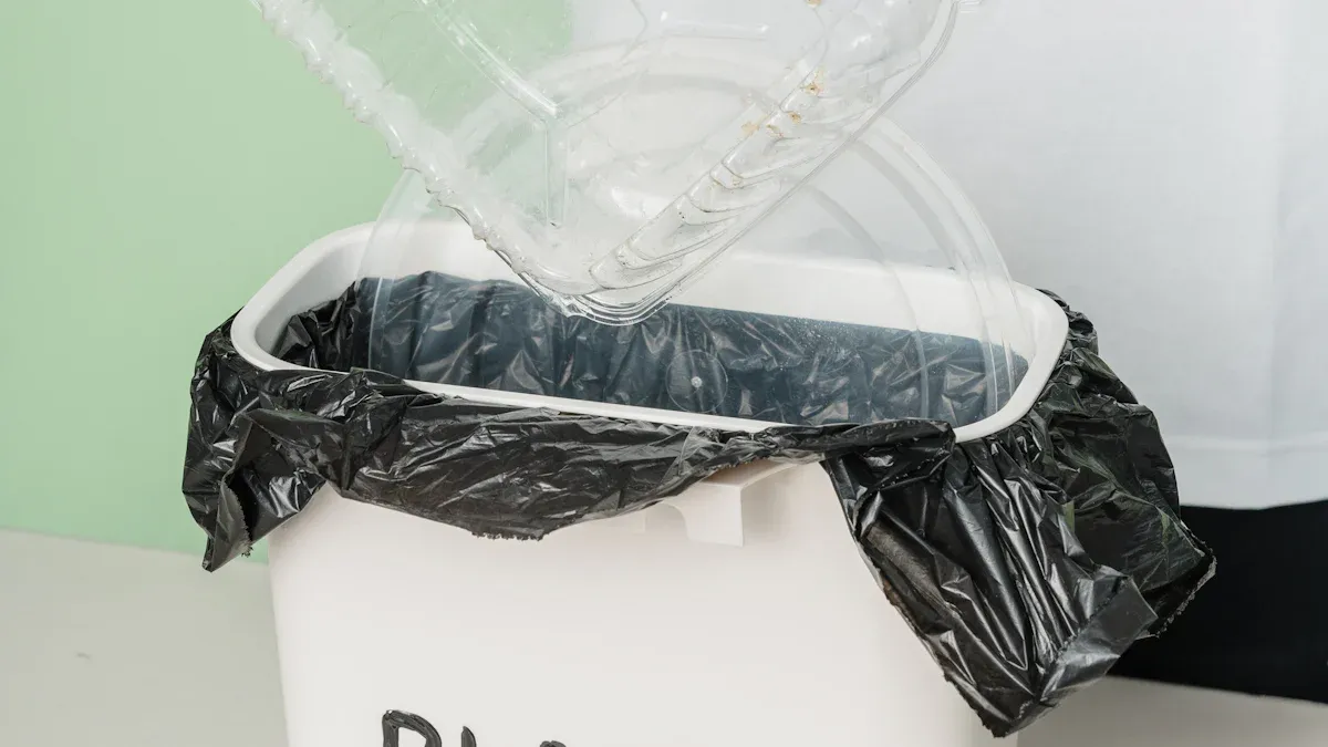 Zero Leaching with Ecolipak Compostable Trash Bags