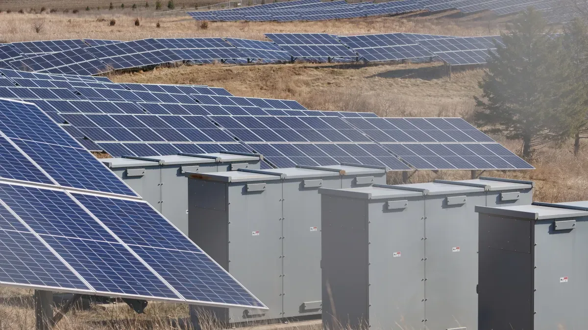 Core components of a solar storage diesel microgrid