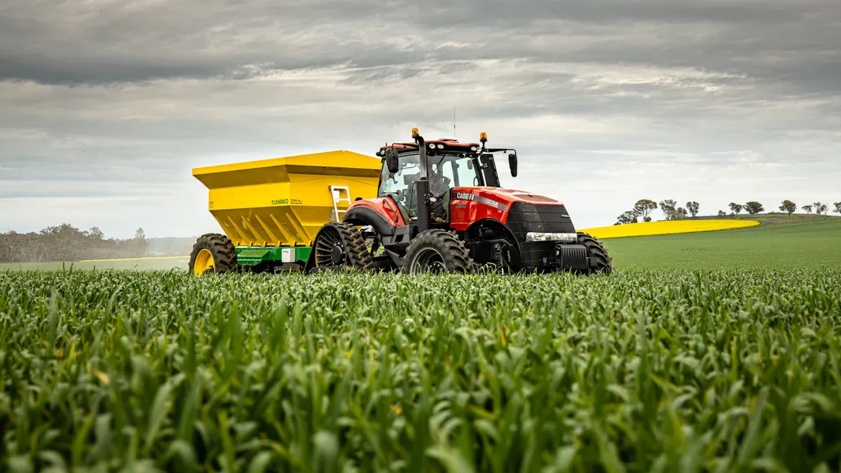 Applying Humate Fertilizer