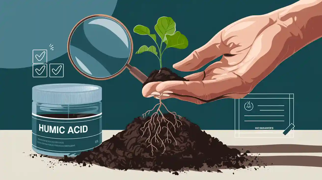 How to identify high-quality humic acid fertilizers in 2025
