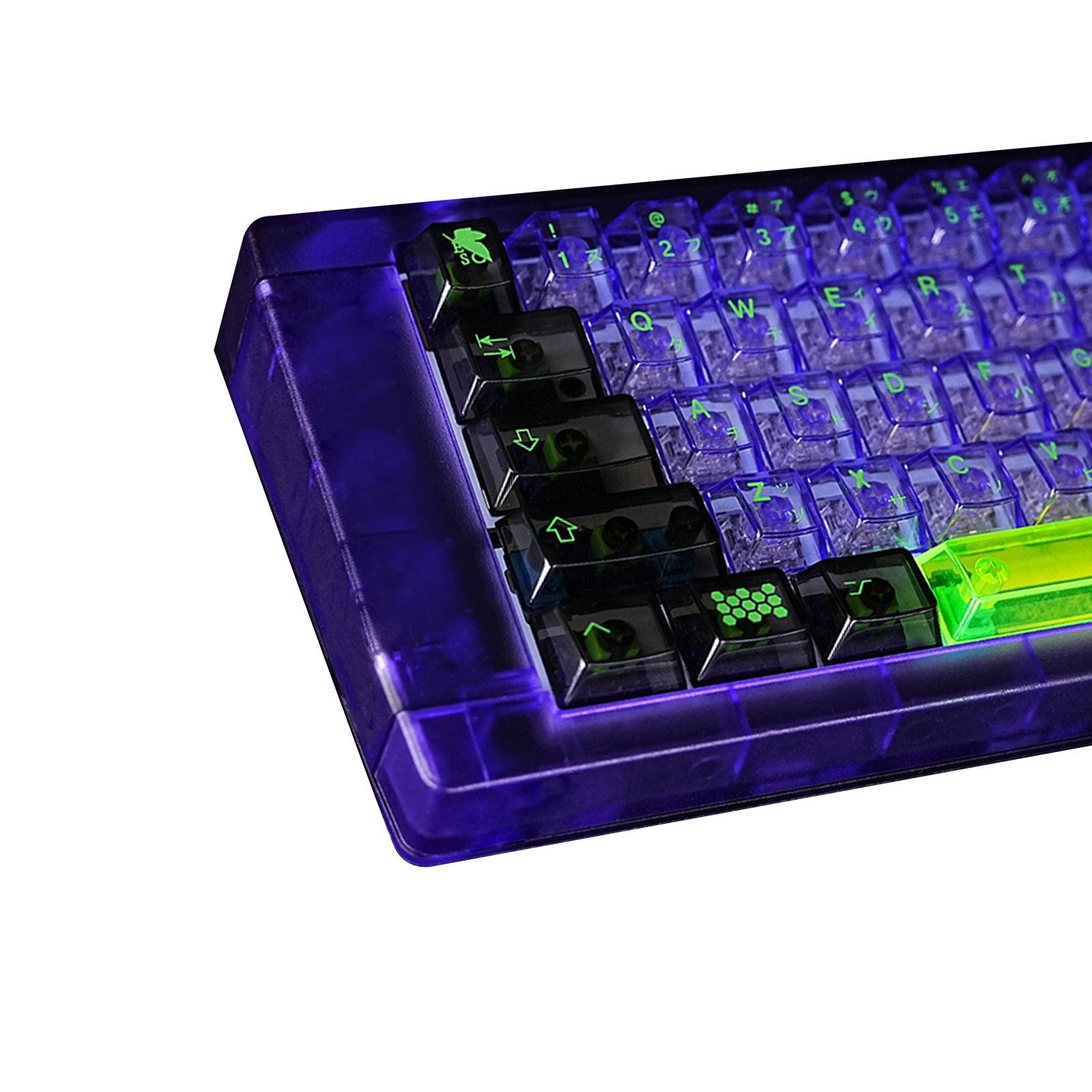 EVA MECHA-01 Keycaps: Gamers' Cherry Profile Dream