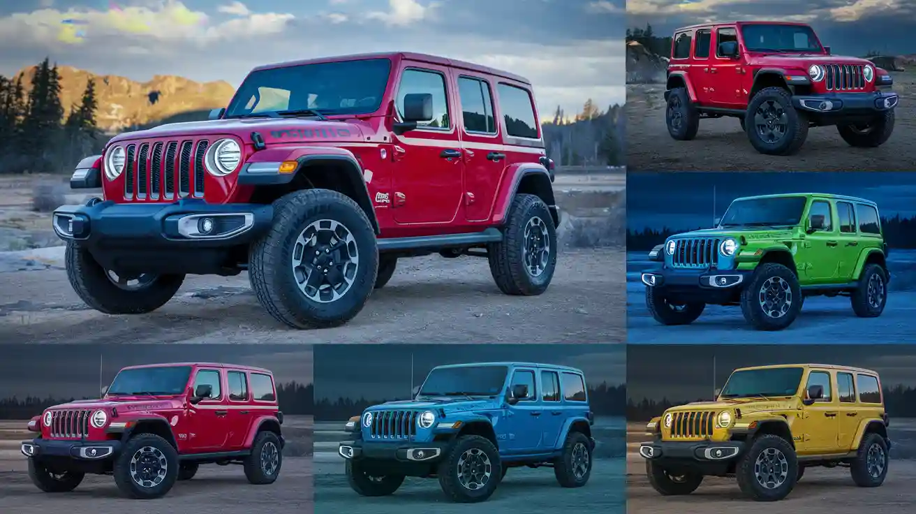 Jeep Wrangler Colors for 2025: Everything You Need to Know - 10KWRAPS