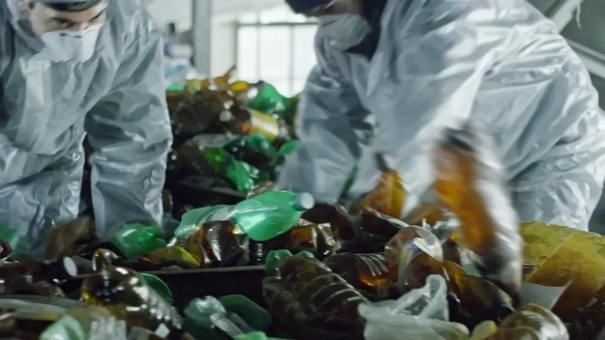 Pet bottle scrap recycling process: sorting accuracy at the control point | Elant Machinery Sorting Technologies