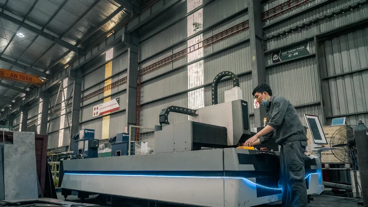 How Do CNC Vertical Lathes Enhance Efficiency in Heavy Machinery Production?