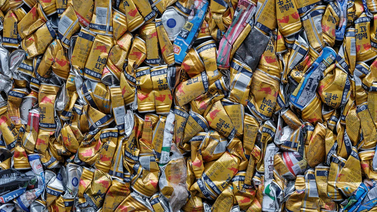 How aluminum cans are recycled