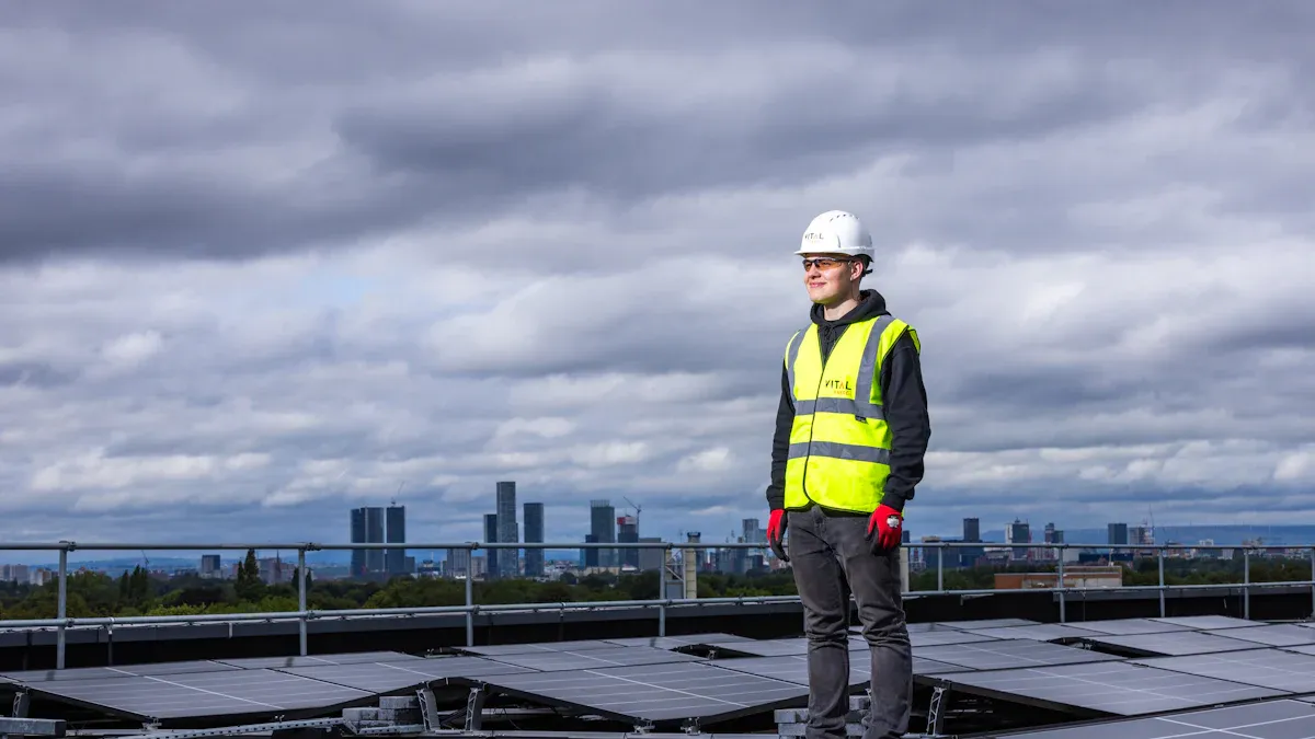 Why solar powered LED street lights save money
