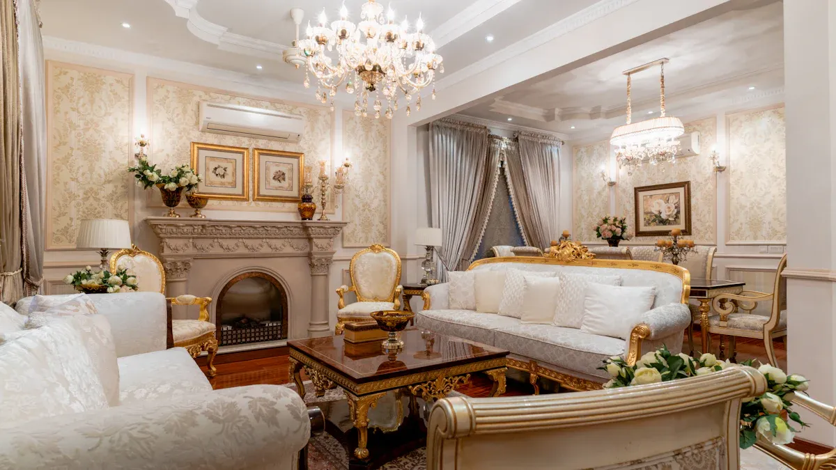 How to Incorporate Toile de Jouy with Custom Curtains