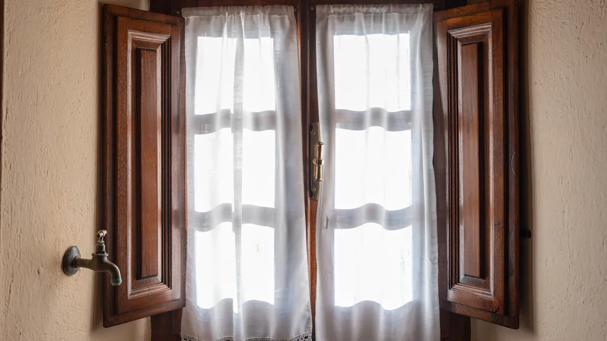 Floral Cafe Curtains