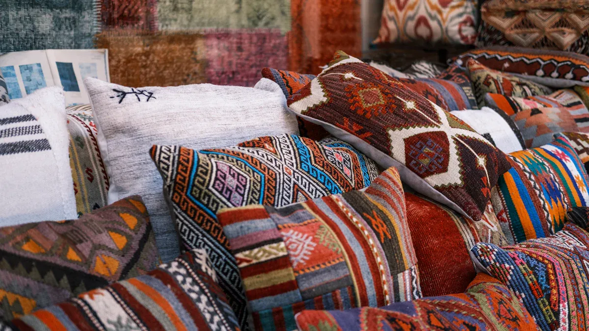 Layering Textures in Boho Home Decor